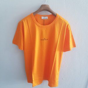 Stone Island Printed Orange T-Shirt